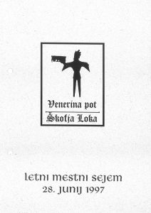 Logotip prireditve Venerina pot v Škofji Loki prikazuje del srednjeveškega svečnika v podobi paža. Hrani ga Loški muzej.